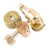 Argon CO2 Regulator 0 To 4500PSI CGA580 15/16in Female Thread