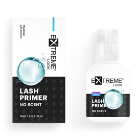 Primer for Eyelash Extension | Primer | Pretreatment for Eyelash Extensions and False Eyelashes | Extreme Look | Preparation for False Eyelashes | "Odour-Free" 15 ml | Pre-Treatment Lash