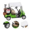Mikinona Miniature Golf Cart Model Durable Desktop Decoration Realistic Golf