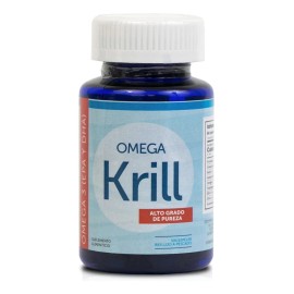 Omega Krill  60 Cpsulas Sin Sabor Aadido  Aceite de Krill Puro  Apoya la Salud del Corazn, Cerebro y Articulaciones  Alta Absorcin de Omega 3  Dura...