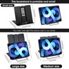 MSDADA Small Desk Book Stand Metal Reading Rest Book Holder