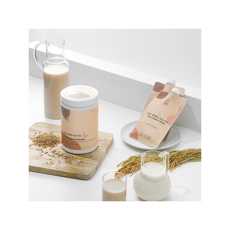 Mammake 비건 단백질 미숫가루 스파우트 파우치 40g 5개 Vegan Protein