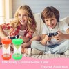 2Pcs Sand Timer 20 Minutes Hexagonal Shape Durable Plastic Widely