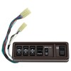 TRQ Front Left Power Window Switch Compatible with 1987-1990 Toyota