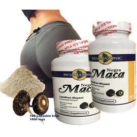 Black Maca Root Tablets For Big Booty Curvy 120Caps 60 days supply USA 1800mg