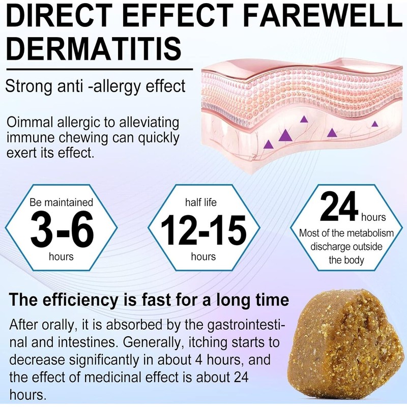 IMMAL Dog Allergy Relief Chews, Itch Relief for Dogs, Allergy