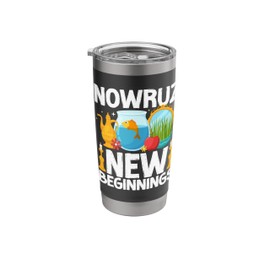 Nowruz New Beginnings - Norouz Persian Kurdistan New Year Stainless Steel Insulated Tumbler
