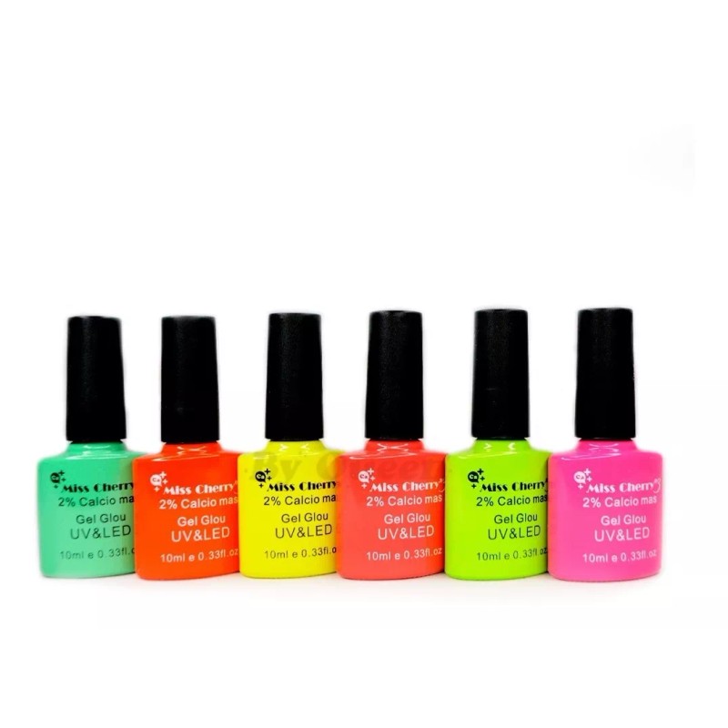 Rj Gel Semipermanente Glow | Brilla En La Oscuridad |