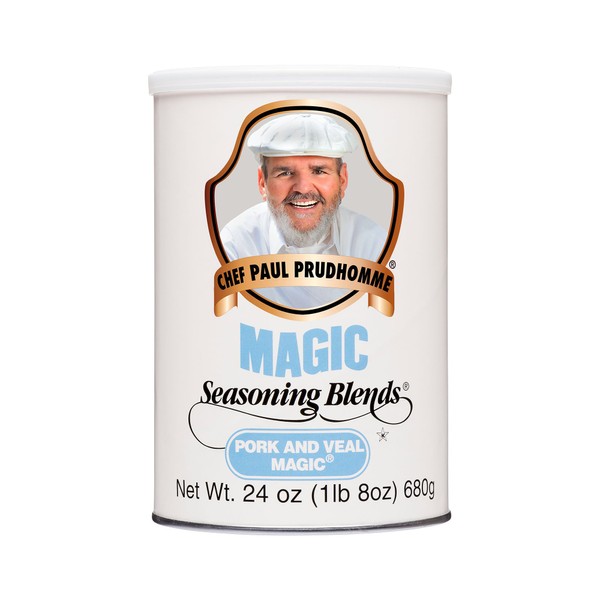 Chef Paul Prudhomme's Magic Seasoning Blends ~ Pork & Veal Magic, 24-Ounce Canister
