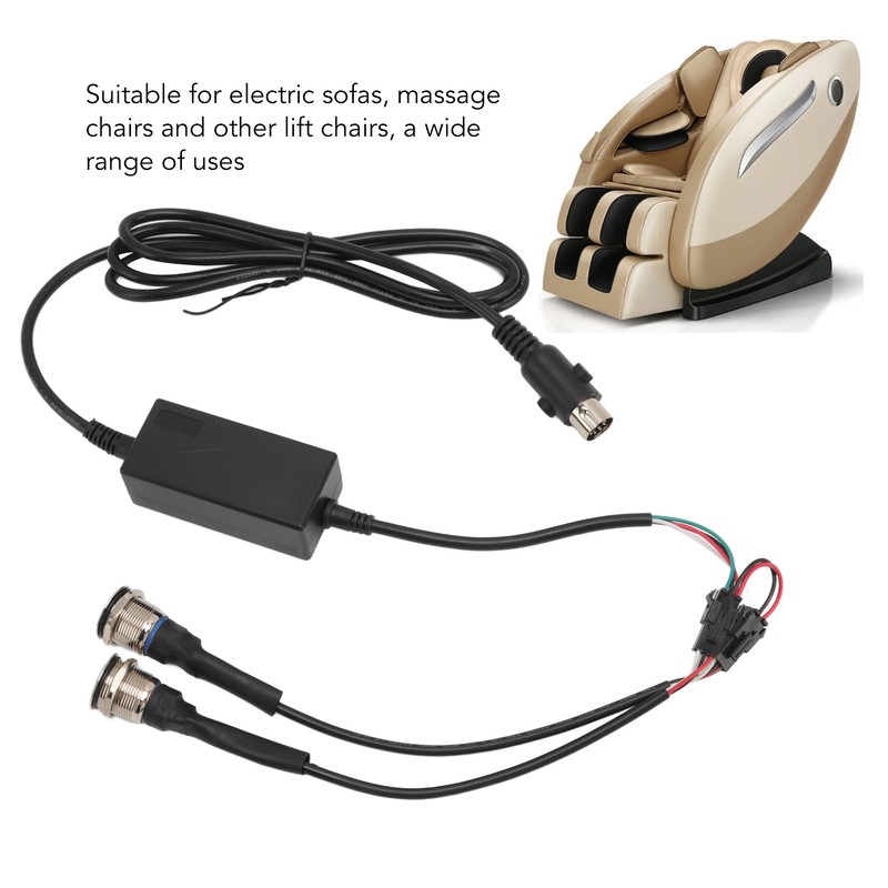 Electric Sofa Touch Sensor Double Button Straight Head 5 Pins