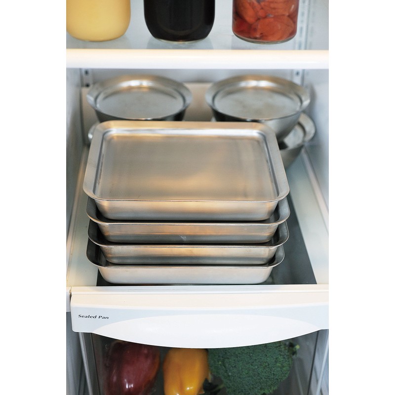 Wahei Freiz La Base Draining Basket, Stainless Steel Corners