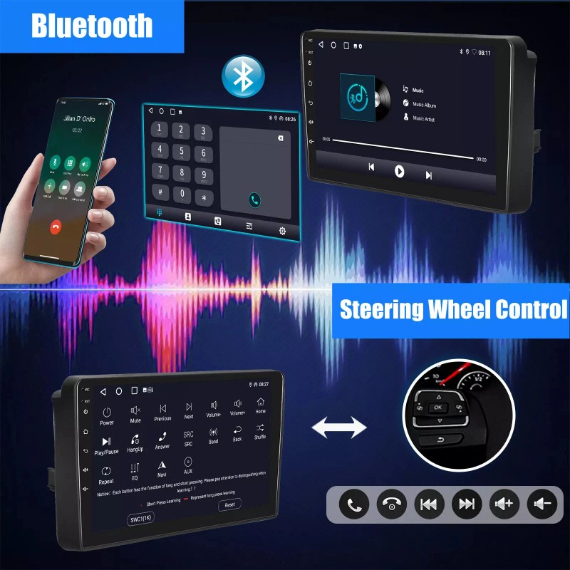 Apple Carplay For 2011-2016 Dodge Grand Caravan Car Radio Android12