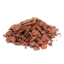 Pine Bark Mulch for Landscaping Warm and Breathable Mulch for Pet Bedding, Gardening, Handicrafts, Indoor Plants and Ground Cover Plants (Small Particles 250g)