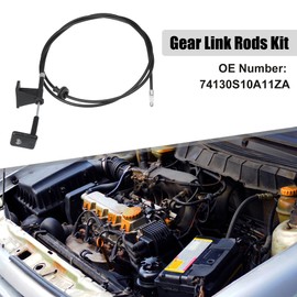 X AUTOHAUX Front Hood Latch Release Cable Fit for Honda CR-V 1997-2001 No.74130S10A11ZA - Pack of 1