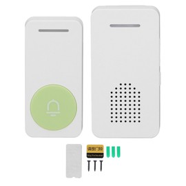 Wireless Doorbell 5 Level Volume 200 Meter Long Range Home Wireless Doorbell Kit  AC100‑240V