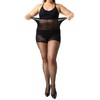 MANZI Women's 2 Pairs Plus Size Control Top Tights Ultra-Soft