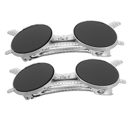 FOMIYES 2pcs Black Hair Barrettes Unique Black Sunglasses Hair Clips Fashionable Spring Hairpins Hair Accessories For Back Of Head Women Girls