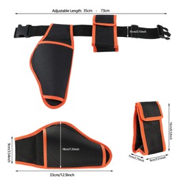 Holster for Shears Tool Holder for Electric Loppers with Pouch