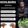 KOHLBURG Children's Bicycle Lock Combination Lock 4 Digits [Without Plasticiser,