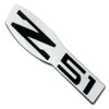 2Pc Z51 Emblem Interior or Exterior 3D Badge Sticker Nameplate