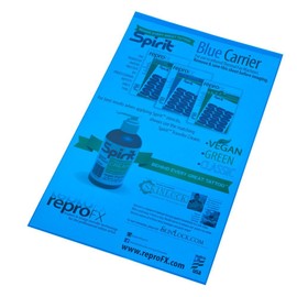 Spirit Blue Carrier Tattoo Stencil Transfer Sheet