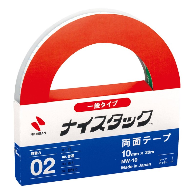 Nichiban Double-Sided Tape, Nysta-Tac General Type, Set of 2 Rolls,