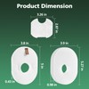 2 Pack Filter Replacement for Shark Rocket Vacuum HV300 HV301