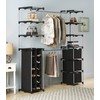 Whitmor Deluxe Double Rod Adjustable Closet Organization System