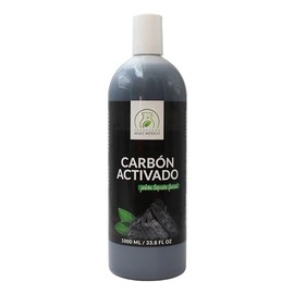 Jabón Líquido Facial Carbón Activado  Activated Charcoal Face Wash, 1 Liter                                                                           
