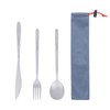 Boundless Voyage Titanium Cutlery Set Portable Camping Tableware Chopsticks Knife