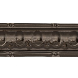 Great Lakes Tin Huron Bronze Burst Crown Molding - 6 inch Sample - Perfect for DIY and Home Renovation Projects - Easy to Install