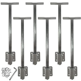 Undermount Sink Brackets, Steel Undermount Sink Support, Undermount Kitchen Sink Kit for Fallen Sink Support (Patent)