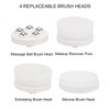 Facial Cleansing Brush Rechargeable 360° Rotatable 3 Speed Electric Face