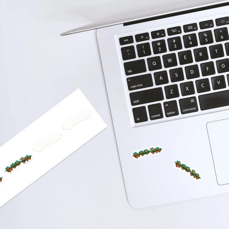 4 x Small 50mm 'Tree Frog Family' Permanent Sticker Decals