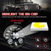 CHUSYYRAY 4X 5.75"inch 5 3/4 Round Halogen Headlights Upgrade Fit