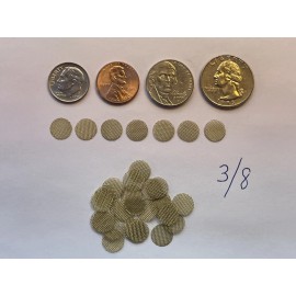 Unbranded 27 Count Brass Pipe Screens  (3/8”)  0.375”, HIGHEST QUALITY  USA FREE SHIPPING