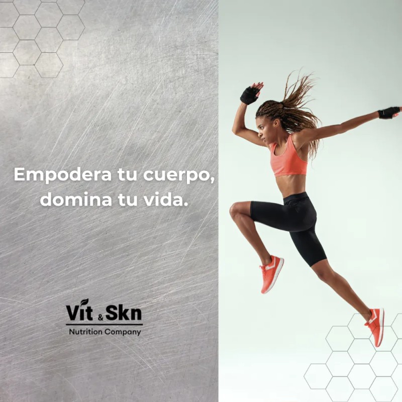 Colágeno Hidrolizado Vit & Skin 60 Cápsulas Súper Premium