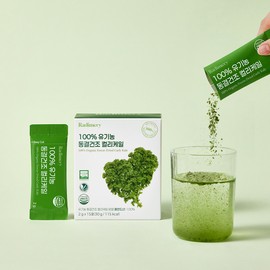 Radimary 15 packets of 100% organic freeze-dried curly kale, 1 pack / 100% 유기농 동결건조 컬리케일 15포, 1개
