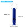 PATIKIL Emergency Whistle, 6 Pack Loud Sound Aluminum Keychain Whistle