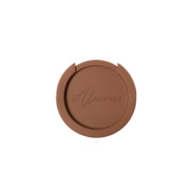 Alucinico Brown Feedback Suppressor, Guitar Soundhole Cover, Flexible, Tapered Contour, Fits 4 inch Diameter