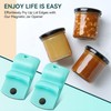 Dreyoo 2 Pack Canning Jar Opener with Magnets, Mason Jar