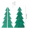 DIY Christmas Tree LED Electronic Printed Circuit Board Ornament for
