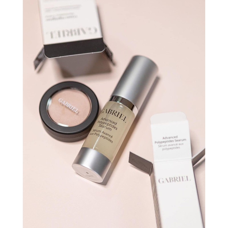 Gabriel Cosmetics Advanced Polypeptides Searum All Natural Ingredients to Protect,