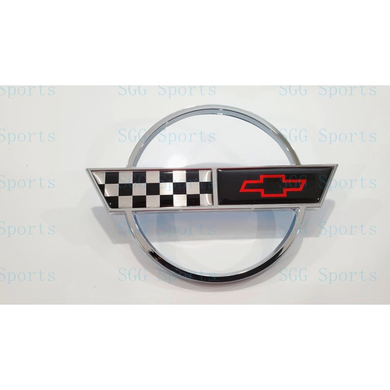 AUTO 1PC 1984-1996 C4 Corvette Chrome Rear Gas Lid Only