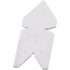 Fudeshe 3pcs/ set Screw Thread Measuring Tool, Thread Cutting Angle