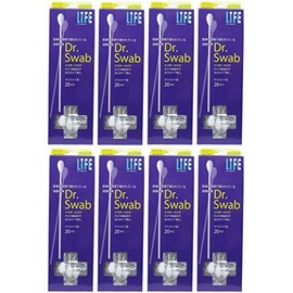 【まとめ買い】平和メディク 滅菌綿棒ドクタースワブ マウスケア用 20本入×8個
