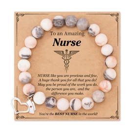 Gifts for Nurses Women Bracelet Nurse Week Gift Graduation Thank You Appreciation Gifts for Nurses