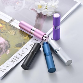 Yikimyfo 3Pcs Travel Perfume Bottle Refillable, 8ml/0.27oz Small Cologne Spray Bottle Travel Atomizer Portable Empty Fragrance Atomizer Cologne Travel Bottle Refillable Perfume Bottles