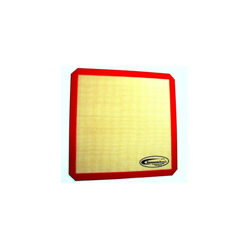 3-Pack Premium Silicone 14" x 14" Non-Stick Generic Dehydrator Re-Usable