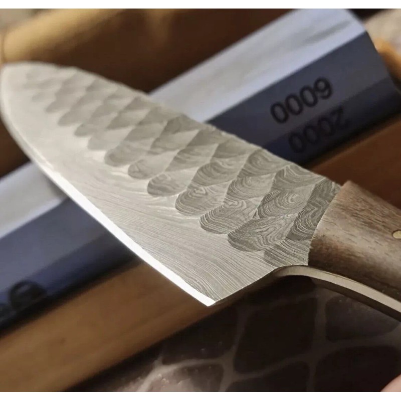 CHEF KNIVES Handmade HAND FORGED DAMASCUS STEEL CHEF KNIFE Set